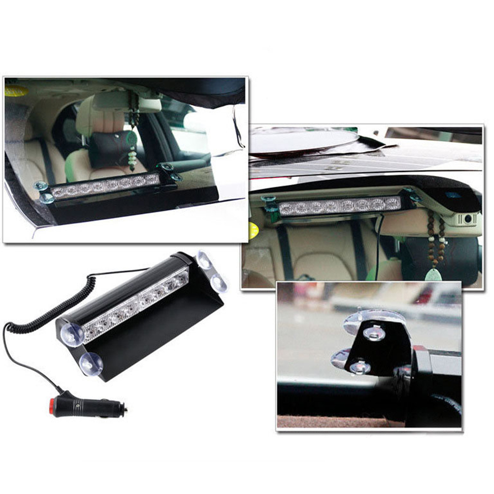 DC12V 8LEDs Suction Cup Strobe Light Car Front Gear Car Warning Shovel Light High Beam Counter Strobe Lights DC12V 8LEDs Suction Cup Strobe Light Car Front Gear Car Warning Shovel Light High Beam Counter Strobe Lights